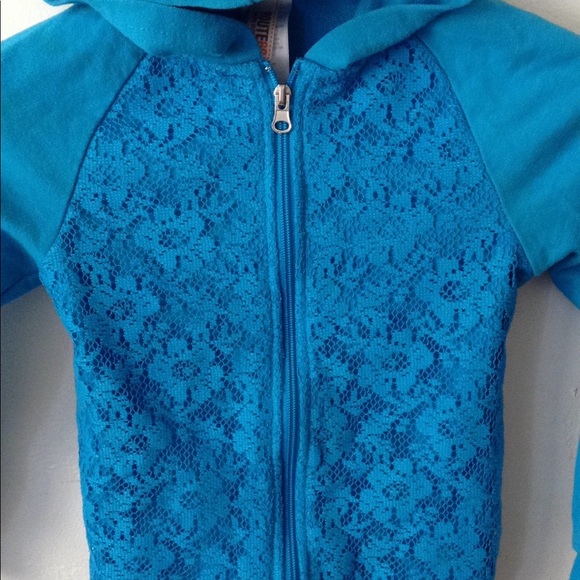 🎁CLEARANCE🎁 ROUTE 66 Turquoise Lace Front Jacket Size XS (4/5) - Picture 4 of 7
